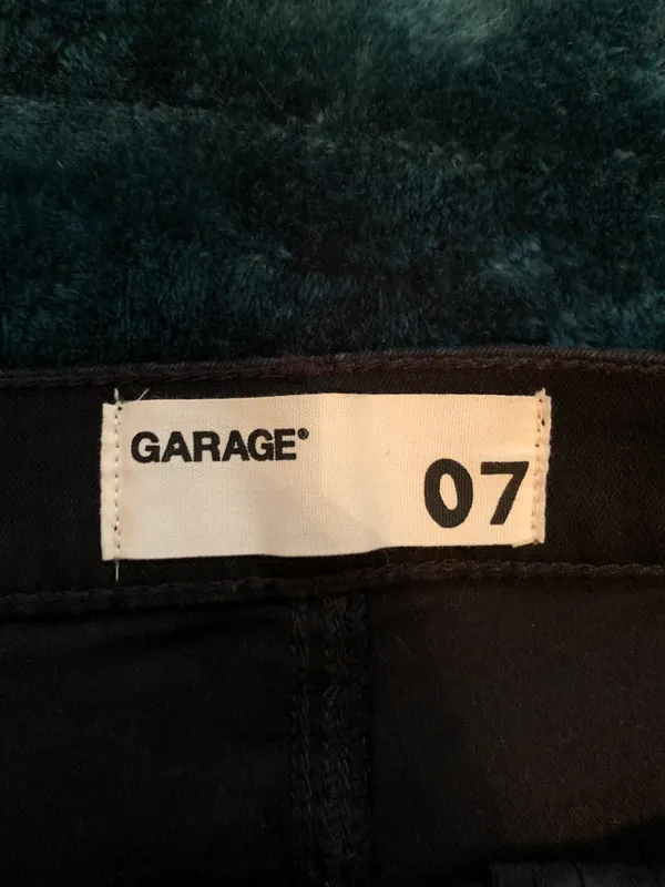 Garage High Waist Black Shorts - Image 3