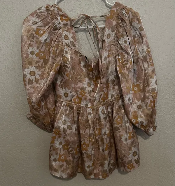 Floral top Pink - Image 2