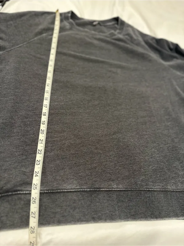 NWOT FP Movement washed black Sz:M casual active lifestyle pullover sweatshirt. - Image 4