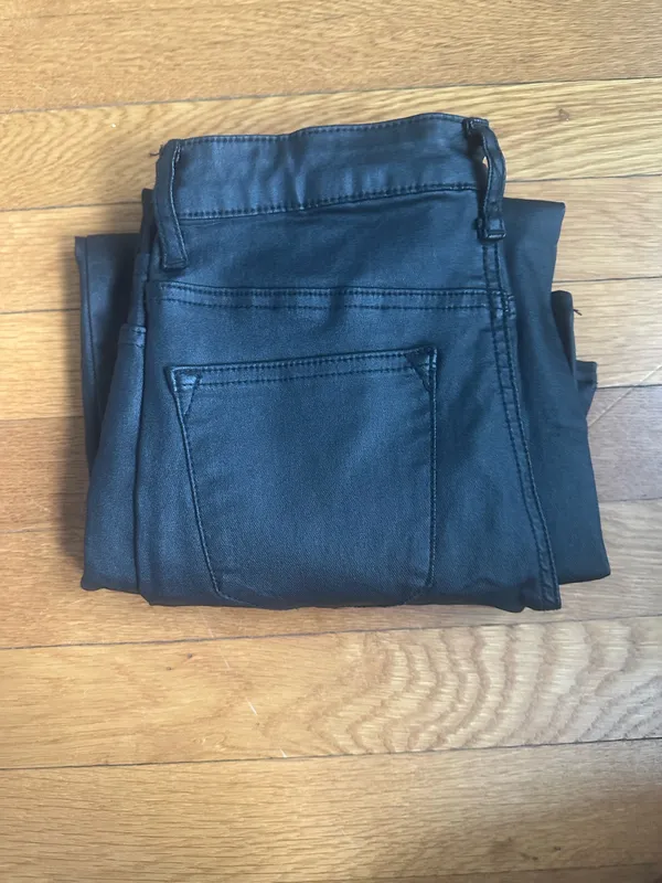 Leather Edikted Flare Pants Leather  - Image 3