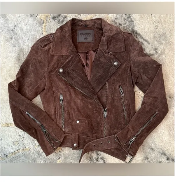 BLANKNYC Suede Moto Jacket - Image 3