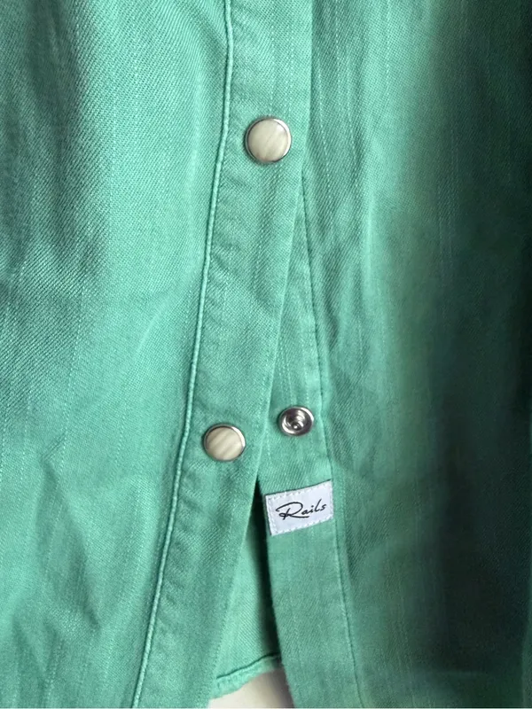 Rails Ruthie Blouse Basil - Image 6