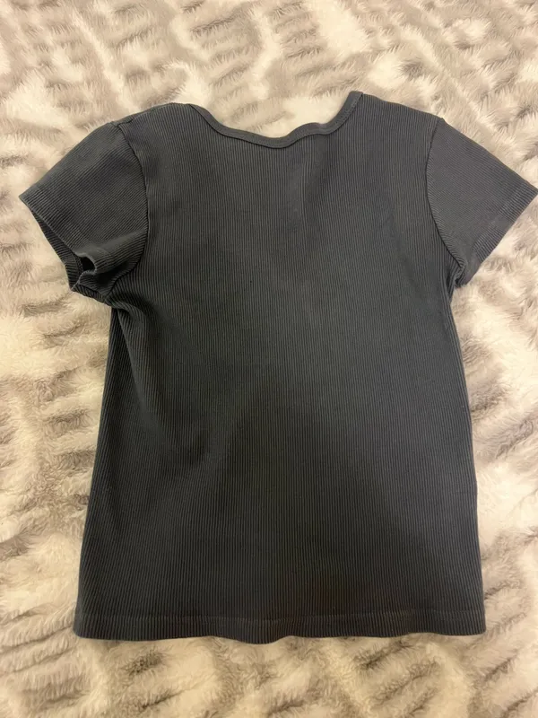 Brandy Melville Ribbed Tee - Image 2