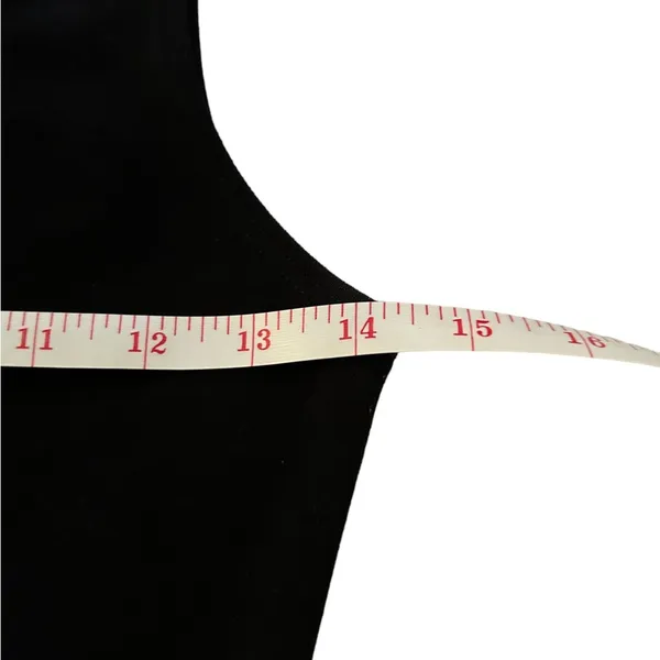 Zara black basic body con tank dress size medium - Image 5