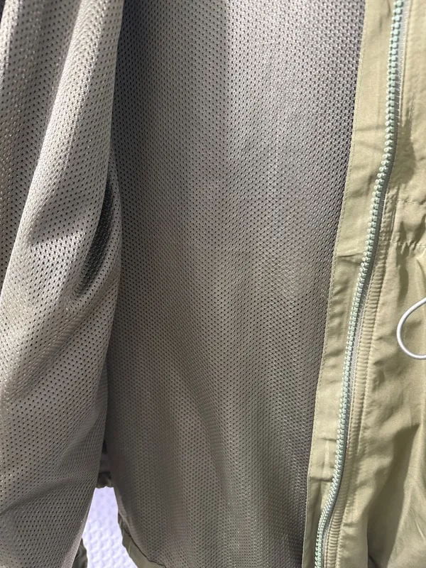 Old Navy Active Women’s Olive Green Active Hooded Jacket Size Medium - Image 5