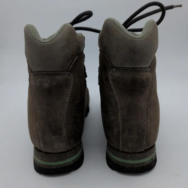 Asolo AFX 530‎ Hiking Boots Ladies US 7 Brown Nubuck Leather Vibram Sole Vintage - Image 5