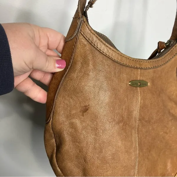 Vintage lucky brand woven leather crossbody bag small/med size‎ - Image 6