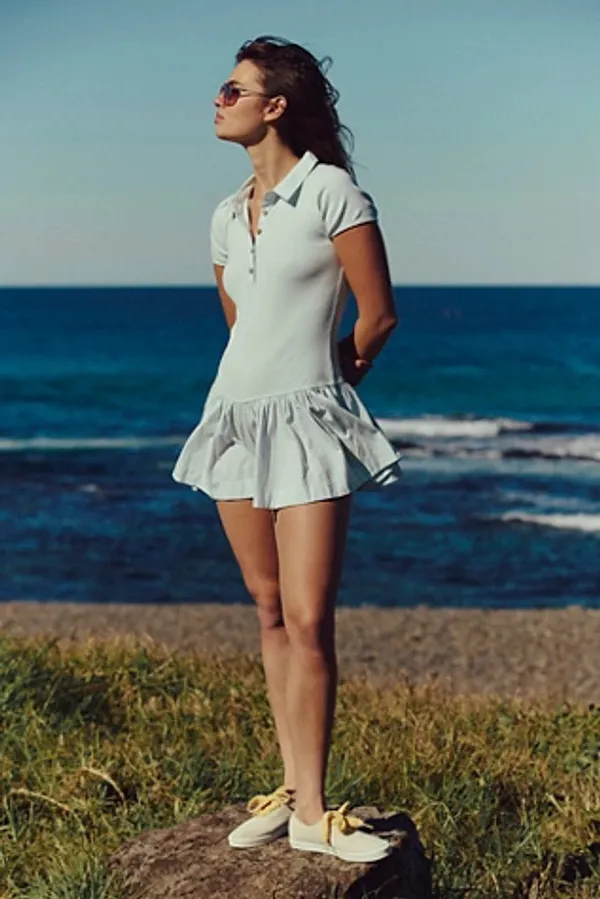 Free People Classic Charm Mini Dress - Image 3