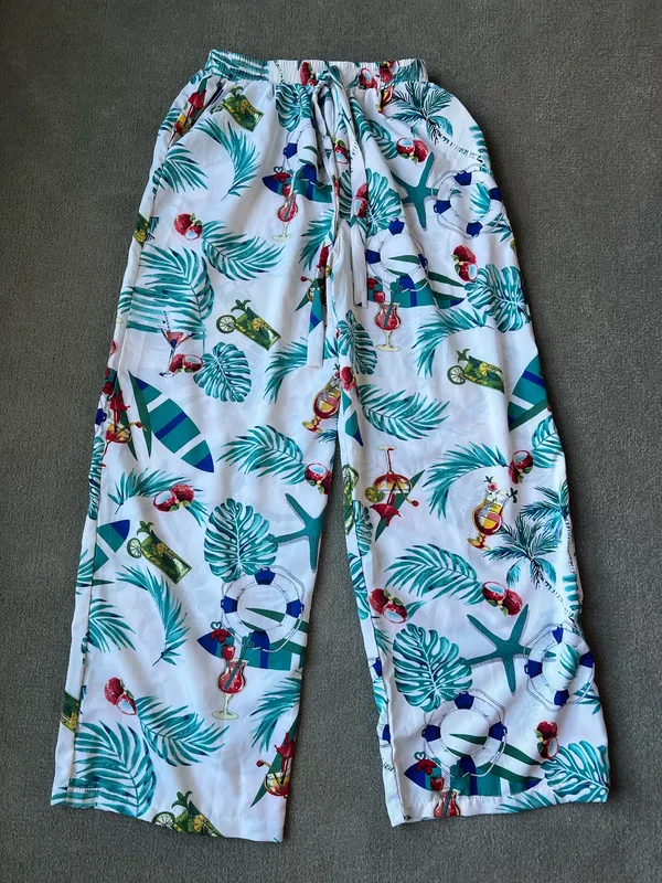 Siriporn Tropical Vacation Pant Set - Image 3