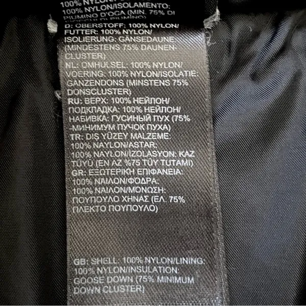 'Aconcagua' 550 Fill Down Jacket size XS - Image 6