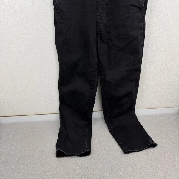 J.Crew Overalls Womens Small Black Denim Utility Casual Workwear Dungarees - Image 3