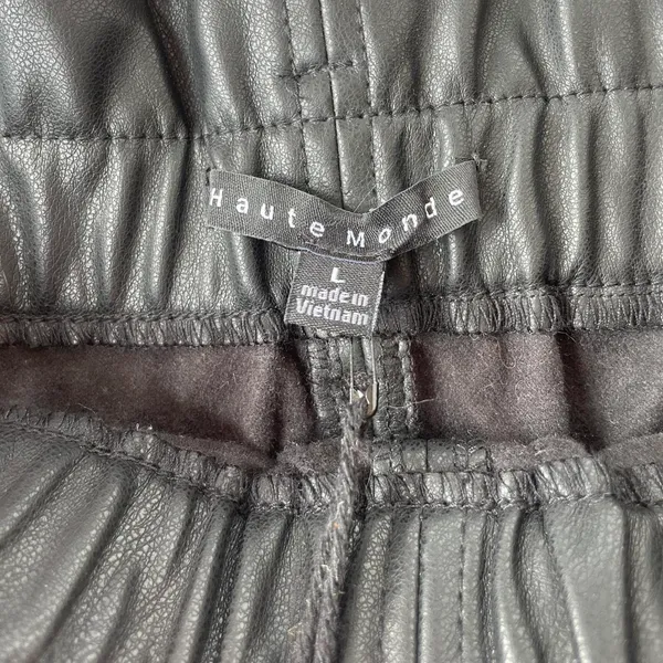Zara NWT faux leather mini skirt sz Large - Image 3