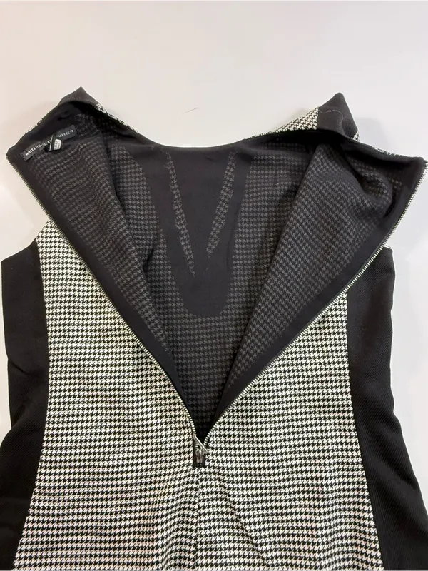 White House | Black Market Sleeveless Houndstooth Top - Image 7