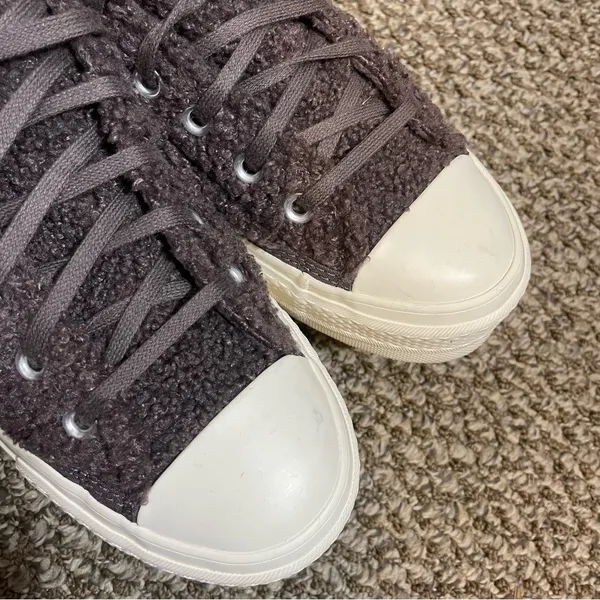 Converse CTAS Lift Ox Violet Ore Sherpa Women's Platform Sneakers 8.5 - Image 6