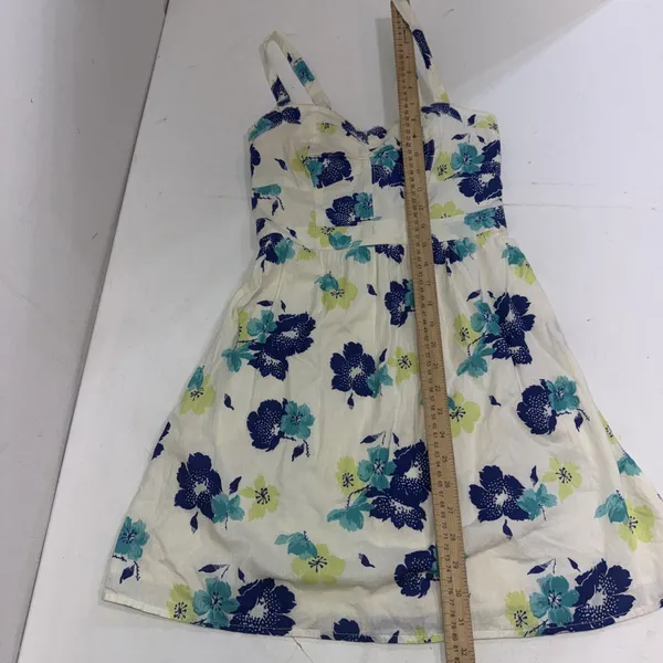 Y2K Vtg American Eagle Baby Doll Floral Sun Dress Prairie Preppy Coquette XS Nw - Image 6