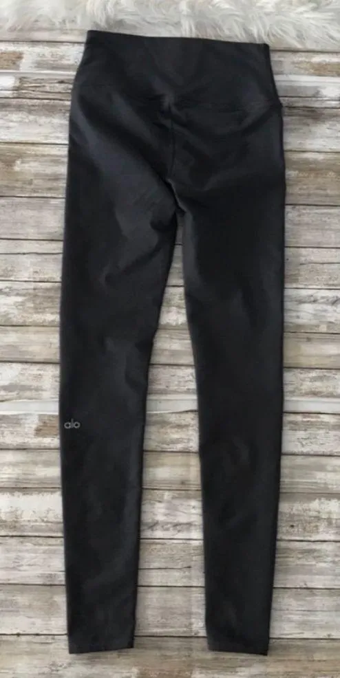 Alo High Rise Waisted Airbrush Leggings - Image 3