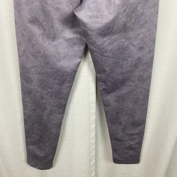 Aerie Offline Shell Purple Real Me High Waisted Crossover Leggings Sz.L NWT - Image 13