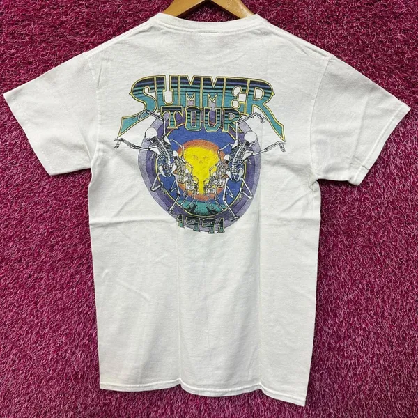 Grateful Dead Uncle Sam Sunshine 1991 Summer Tour Tee XS - Image 3