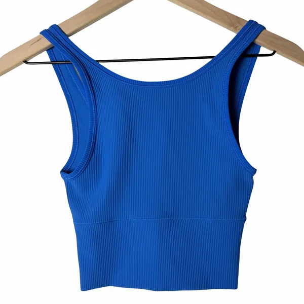 Lululemon Power Pivot Tank Ribbed Poolside PLSI Women's size 2 - Image 2