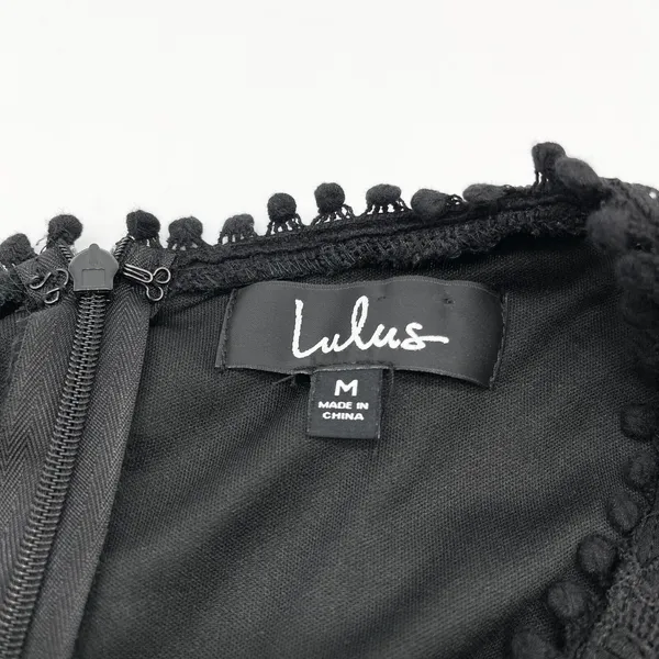 Lulus Women Mini Dress Medium Love or Lust Dark Cottage Festival Whimsy Romantic - Image 8