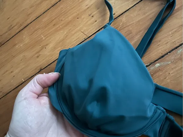 NWT Andie x Mindy Bermuda Top medium teal bikini - Image 6