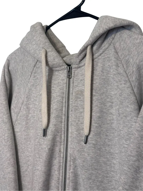 Vuori Restored Hoodie Size L Gray - Image 3