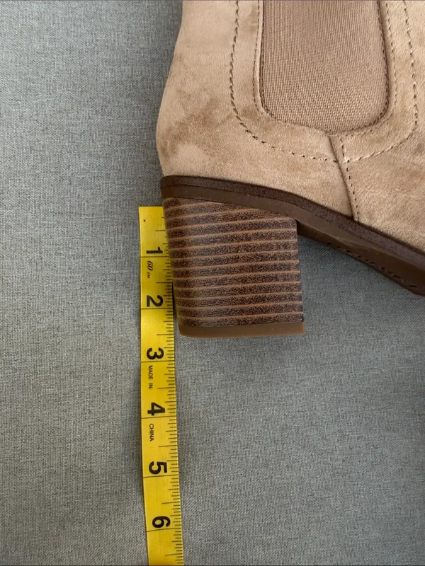 Sonoma Light Brown Suede Ankle Boots size 6.5 NWOT - Image 11