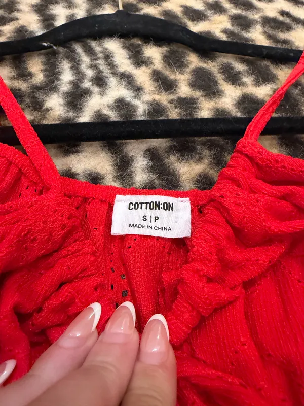 Red Cotton On Top - Image 3