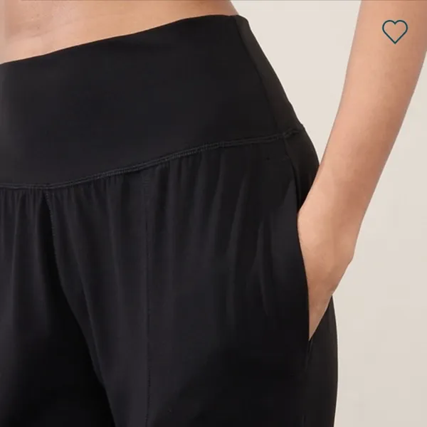 Athleta Salutation High-rise Black Jogger W-782 Sz S - Image 2