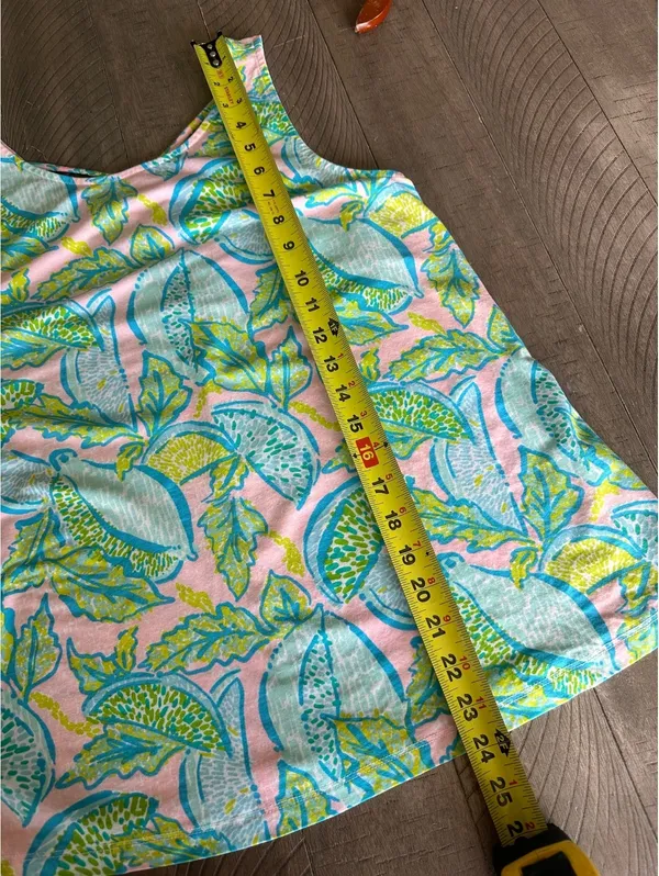 Lilly Pulitzer Kristen Swing Tank Top in Urchin Pink Vitamin Sea Women’s Small - Image 11