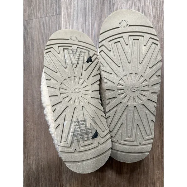 Ugg Women‎ Tazz Ugg Braid Natural Suede Platform Shoes Us 9 - Image 7
