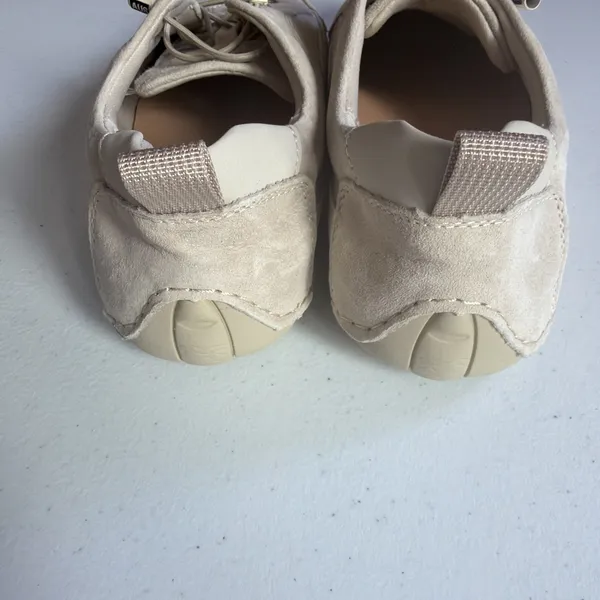 Dbeck AirWalker Comfortable Flexible Beige Leather Walking Shoes Women 10.5 44 - Image 10