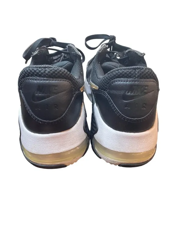 Nike Air Max Excee womans black gold leather low top sneakers sz 9.6 SKU 10-391 - Image 12