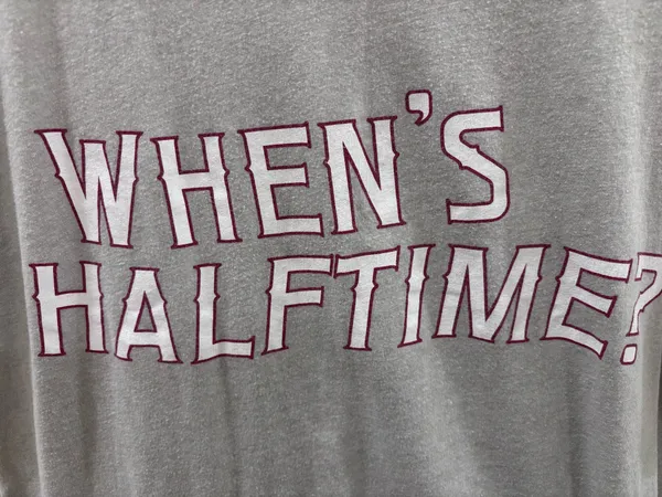 Game day t shirt Gray Size M - Image 3