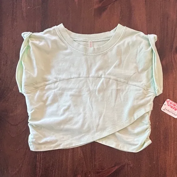 Free People Movement Crossover Set Large Pistachio Mint Athleisure Loungewear - Image 4