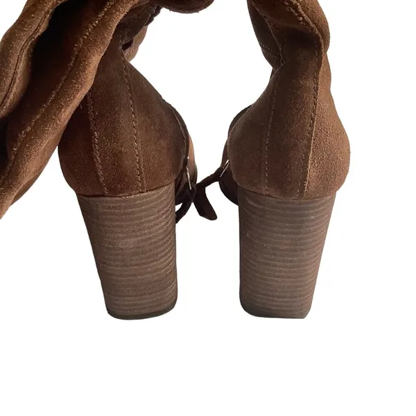 Steve Madden ~ Novela High Boots Brown ~ Suede - Image 10