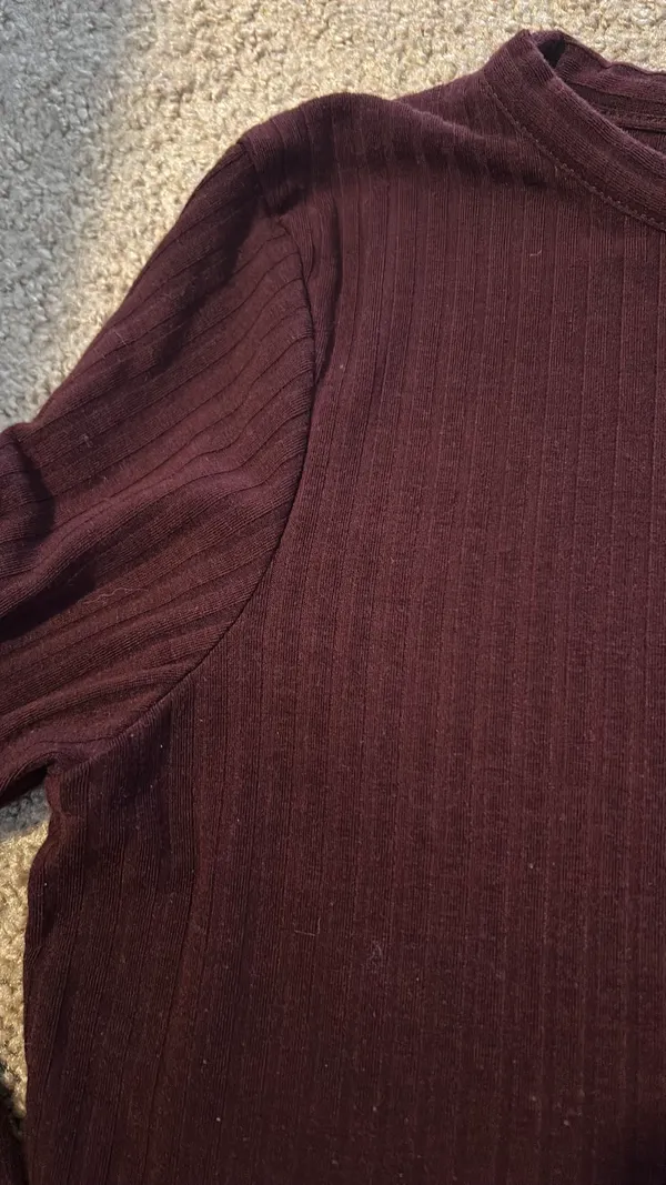 Boohoo Maroon Bodysuit - Image 6