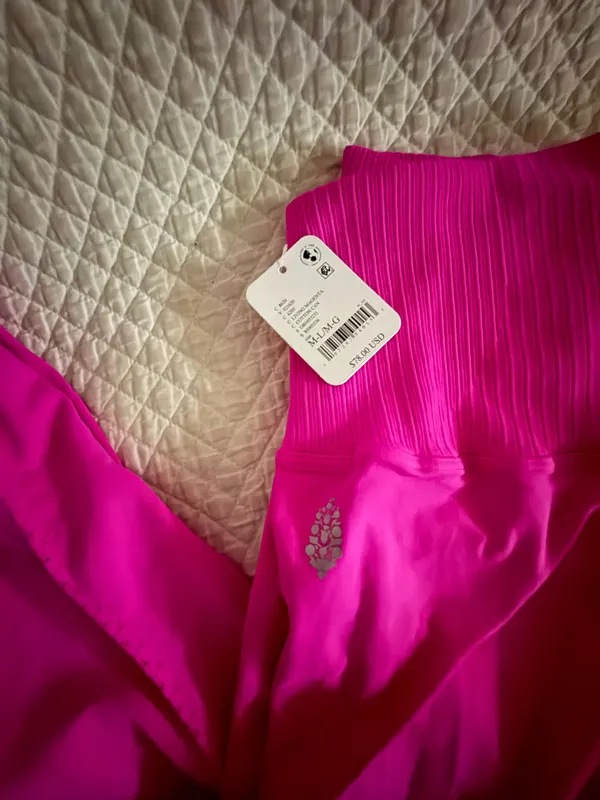 Living magenta free people leggings - Image 5