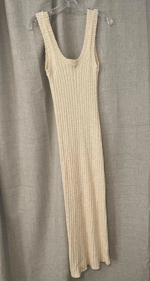 VICI | Desert Moon Ribbed Midi Dress | M - Image 8