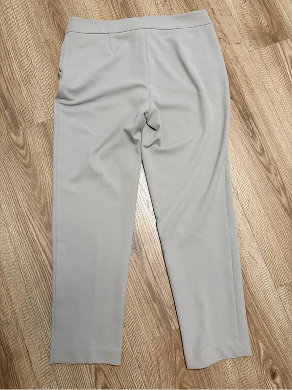 Anne Klein beige Tailored Trousers Size 4 Office Career Stretch Pant⁠ - Image 2