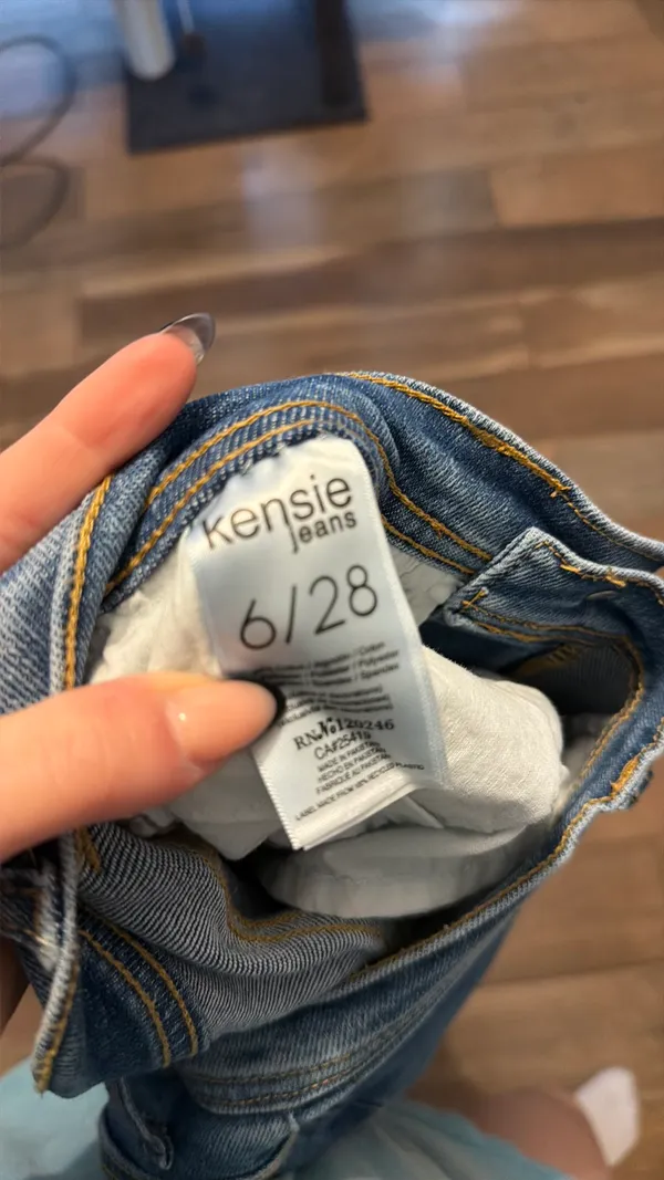 Kensie High rise boot cut jeans - Image 2
