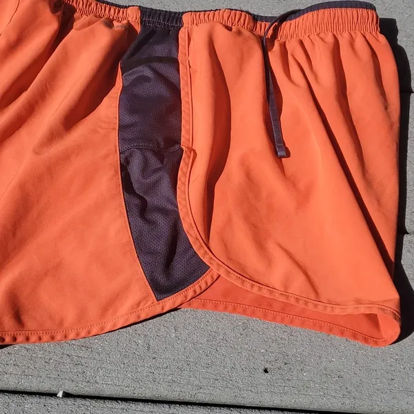 New Balance NBDry Running Shorts | Women's Orange New Balance Shorts - Image 6
