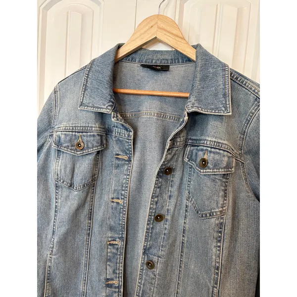 Style &‎ Co Denim Jacket Size XL - Image 3