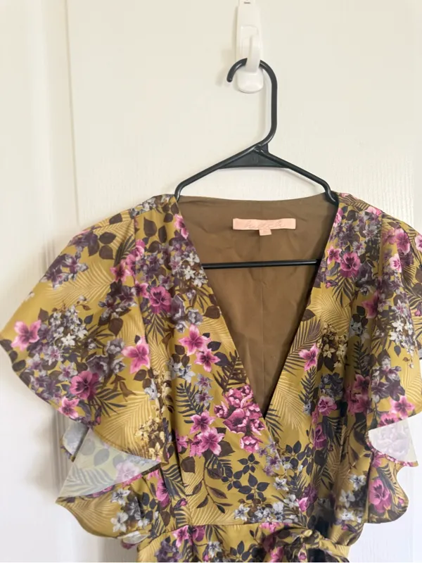 Anthropologie Hutch Pietrina Wrap Maxi Dress - Image 7