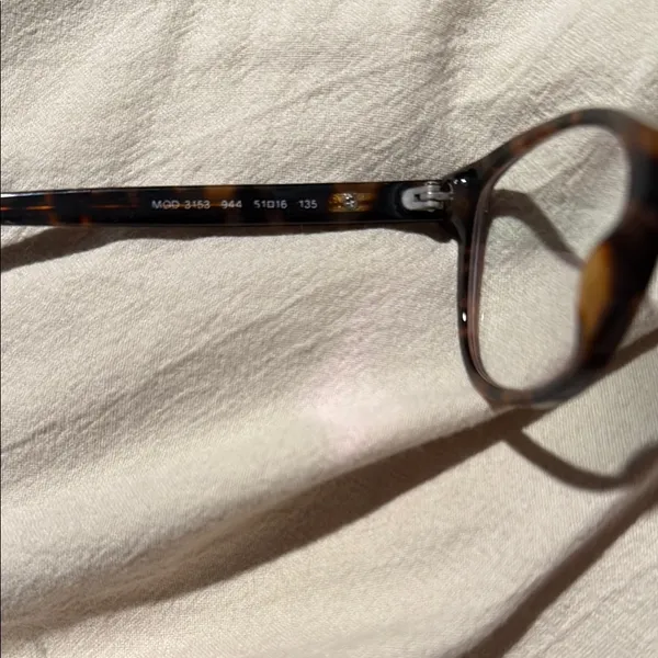 Versace Tortoise Shell Eyeglasses - Image 4
