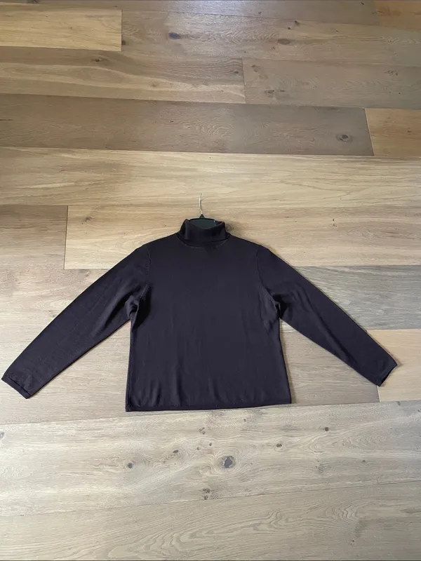 Charter Club Extra Fine Italian Merino Wool Turtleneck Sweater Vintage Size XL - Image 3