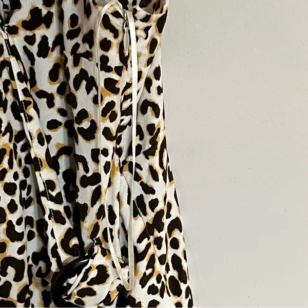 Women's Love Tree Leopard Print Strappy Sleeve Summer Slip Dress Size Large‎ - Image 7