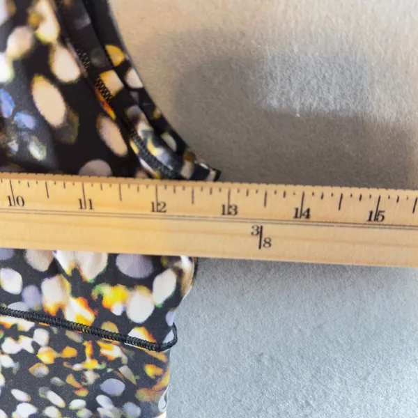 529 | Lululemon Align Floral Abstract Print Cropped Athletic Tank Women‎ (Best)4 - Image 3