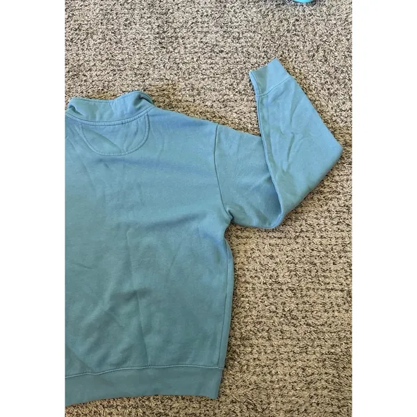 Madeira Beach Florida Blue Quarter Zip Sweatshirt Size Small - Image 8