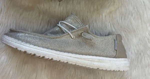 Hey Dude Stretch Sparkling Beige “Wendy” - Image 5